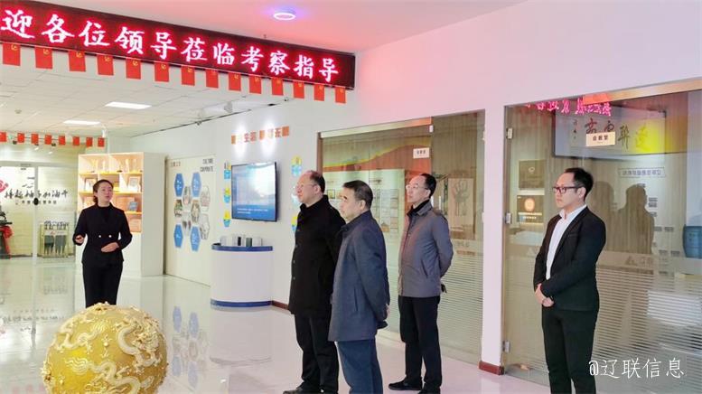 白塔区政府副区长赵震莅临人生就是搏官网信息调研指导